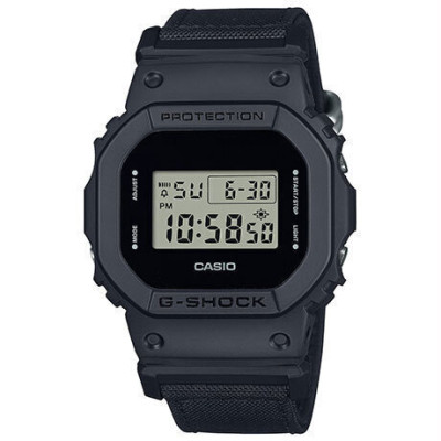Casio G-Shock DW-5600BCE-1ER Black Fabric Strap